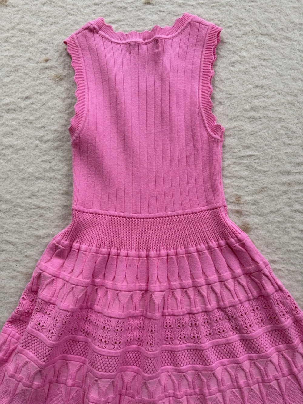 Willow & Wind Pink Knit Tiered Dress - Picture 10 of 15